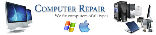 All types of computers repaired.